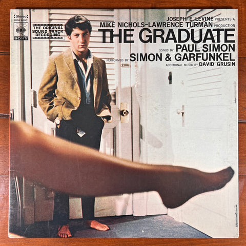 Paul Simon, Simon & Garfunkel, David Grusin* – The Graduate (Original Sound Track Recording) (LP) (Japan) - 1968