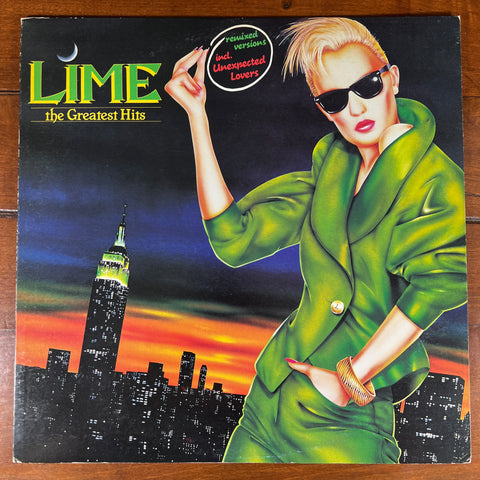Lime (2) – The Greatest Hits (LP) (Japan) - 1985