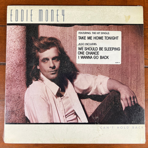 Eddie Money – Can't Hold Back (Incluye el superhit: Take Me Home Tonight) (LP) (Canada) - 1986