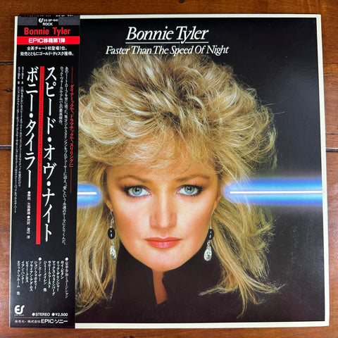 Bonnie Tyler – Faster Than The Speed Of Night (Incluye: Total Eclipse Of The Heart) (LP) (Japan) - 1983