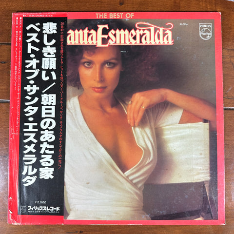 Santa Esmeralda – The Best Of Santa Esmeralda (Incluye: Don´t Let Me Be Misunderstood, You Are My Everything, House Of The Rising Sun y otros) (LP) (Japan) - 1978