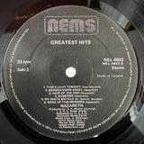 Nazareth  – Greatest Hits (LP) (Ireland) - 1975