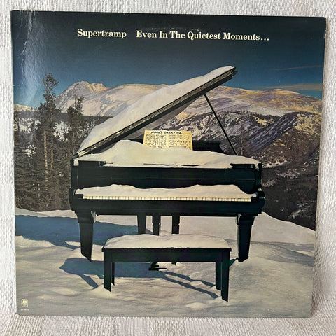 Supertramp – Even In The Quietest Moments (LP) (US) - 1977