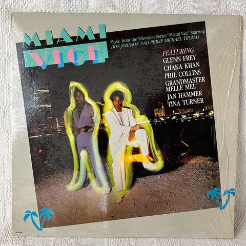 Various – Music From The Television Series "Miami Vice" (LP) (US) (Incluye grandes éxitos) - 1985