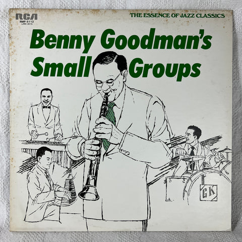 Benny Goodman – Benny Goodman's Small Groups (LP) (Japan) - 1978