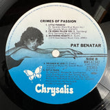 Pat Benatar – Crimes Of Passion (LP) (Japan) - 1980