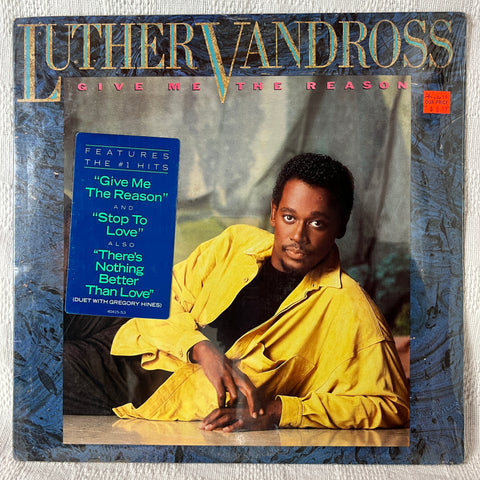 Luther Vandross – Give Me The Reason (Sellado) (LP) (US) - 1986