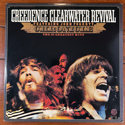 Creedence Clearwater Revival Featuring John Fogerty – Chronicle - The 20 Greatest Hits (LP) (US) - 1976