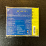 Various - The Lion King (Original Motion Picture Soundtrack) (CD) (Japan) - 1994