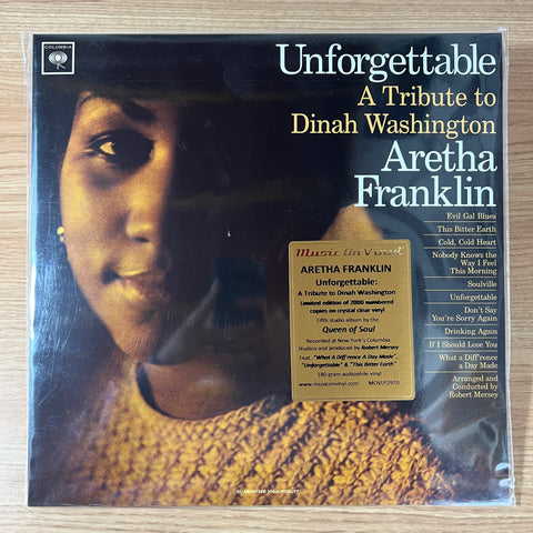Aretha Franklin – Unforgettable - A Tribute To Dinah Washington